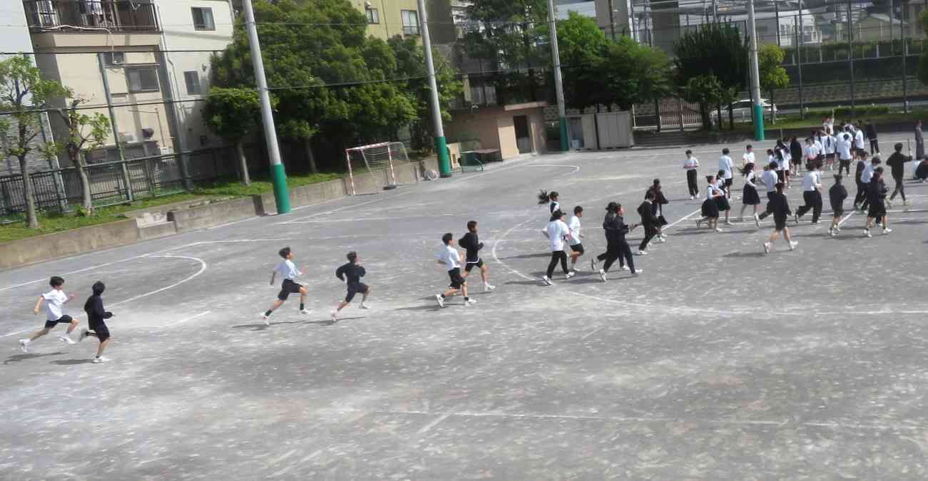 避難訓練1★IMG_4937[1]