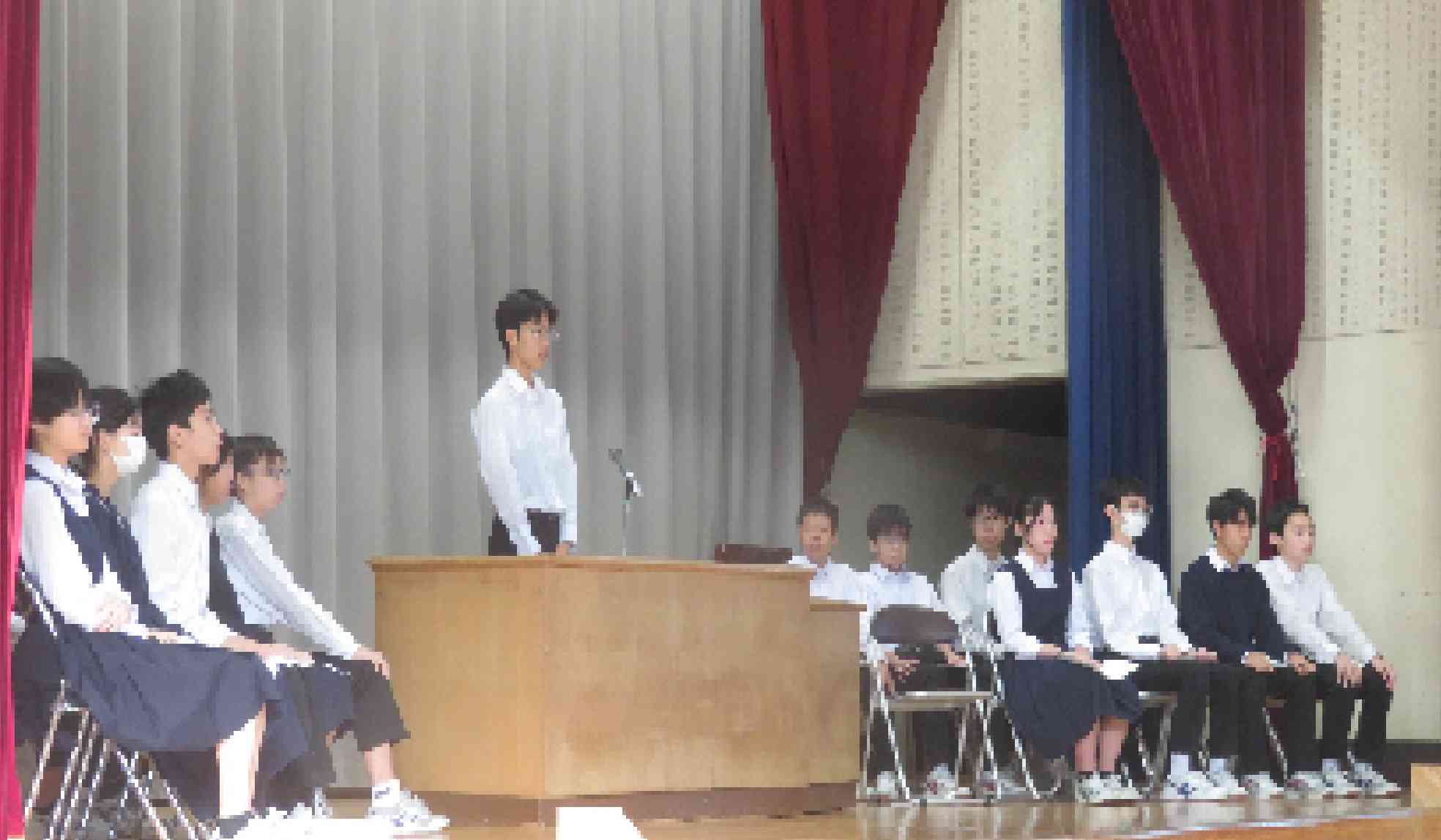 I認証式5 生徒会長MG_4296[1]